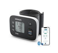 OMRON RS3 Intelli IT Tensiómetro de muñeca con Bluetooth, medidor de tensión arterial compatible con dispositivos iOs y Android, aparato de tensión arterial validado clínicamente