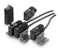 OMRON Sensor fotoeléctrico E3S-AT41 con amplificador integrado (mediano) 6.6 pies (2 m)