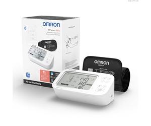OMRON X7 Smart AFib Tensiómetro de brazo Detecta Fibrilación Auricular | Medidor de Tensión arterial Clínicamente validado in mbarazo y diabetes, Brazalete Intelli Wrap 22-42cm, 2 Usarios