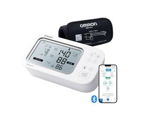 OMRON X7 Smart AFib Tensiómetro | Detecta Fibrilación Auricular con cada toma de tensión en casa | Clínicamente validado in mbarazo y diabetes | 2 Usuarios | Brazalete Intelli Wrap 22-42cm