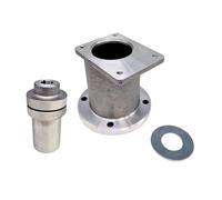OMT LMH - Carcasa de campana y acoplamiento de transmisión, bomba de engranajes Marzocchi grupo 1, 3-5.5HP, eje de motor de 19.05 mm, llave de 4.78 mm