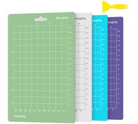 Omtofo 10 pieza alfombrillas de corte para Cricut Joy 4,5 x 6,5''(16,5 cm x 11,4 cm), alfombrilla de corte Variety Grip, antideslizante y duradera