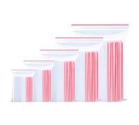 Omtofo 1000 Bolsas Con Cierre a Presión, 5 Tamaños, Bolsas de Plástico Con Cierre, Transparentes, Pequeñas Bolsas con Cremallera, Bolsas de Plástico Con Cremallera