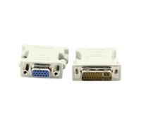 OMTUWORZ 1 Uds. Cabezal Dvi a vga/Cabezal convertidor dvi/Cabezal convertidor VGA 24 + 5 a Adaptador de Tarjeta gráfica vga
