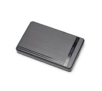 OMTUWORZ Caja mecánica cepillada de la Unidad de Estado sólido USB3.0 del SSD del Puerto Serie del Cuaderno de la Caja del Disco Duro móvil de 2,5 Pulgadas