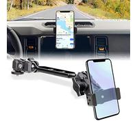 OMU Bronco - Soporte para teléfono, diseño de Bola de 2 etapas, Estructura Totalmente metálica, Ajuste de 360°, Soporte de teléfono Celular Adecuado para Ford Bronco 2021+ para Todos los teléfonos