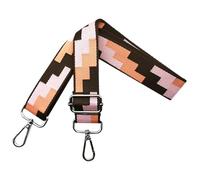 Omxyinma Correa para Bolsos de Mujer Ajustable, Correa para Bolsos Bandolera con Mosquetón Plateado 3.8cm Anchura, Correa de Hombro Reemplazo para Bolsos Crossbody Accesorios, Rosa Café, J7