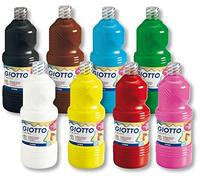 Omyacolor - Paquete escolar de pintura al agua, 8 unidades, 1 litro