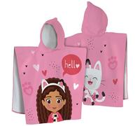 OMYDREAM Cape Gabby Duo Capa DE BAÑO, Rosa, 60x120cm para Niñas