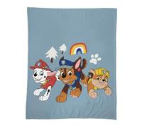 OMYDREAM Pat Patrol Hug - Manta Infantil (100% poliéster, 125 x 150 cm), diseño de niño