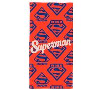 OMYDREAM Superman Rise-Toalla de baño y Playa, Rojo, 75x150cm