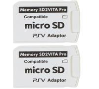OMYZERO Pro SD2Vita - Adaptador de tarjeta SD 5.0 PS Vita para tarjeta de memoria PS Vita, compatible con PS Vita 1000/2000, PSTV, firmware 3.60 HENkaku Enso - Transferencia de alta velocidad Plug and