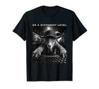 On A Different Level Goat Gamer Focused Grind Mindset Camiseta