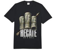 On A Roll Money Symbolism Urban Streetwear Heavy Metal Y2K Comfort Colors Adult Heavyweight T-Shirt