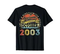 (ON Back) Edición Limitada 23 2003 Octubre 23 cumpleaños Camiseta