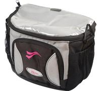 ON BIKE Bolsa De Manillar OnBike Lady De para Mujer | Bolsa para Bicicleta con Cierre Rápido, Correa para El Hombro, Bolsillos Laterales Y Funda De PVC Repelente Al Agua