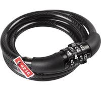 On Bike Candado En Espiral Con Combinación De 8 X 1000 Mm | Cable De Acero Revestido De PVC Con Código Numérico De 4 Dígitos, Flexible Y Duradero