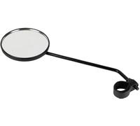 On Bike Espejo retrovisor redondo universal para bicicletas, ajustable a 360 grados, fácil de instalar en manillares de 20 a 30 mm, diámetro del espejo 9,2 cm