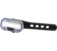 On Bike Faro Delantero para Bicicleta con 15 LED Blancos ultrabrillantes, diseño Compacto y Duradero con una fijación Estable al Cuadro para una Visibilidad óptima en Todas Las Condiciones