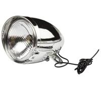 On Bike Faro Universal para Bicicleta con conexión de Dinamo, luz Potente, Estructura Impermeable y Resistente a los Golpes, Ideal para Uso Urbano y cicloturismo