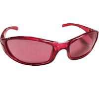 ON BIKE Gafas de bicicleta de plástico para niña de color rosa con lentes protectoras