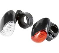 On Bike Par de Luces Delanteras y traseras para Bicicletas de 3 LED