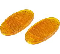 On Bike Par de reflectores universales para Ruedas de Bicicleta