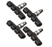 On Bike Pastillas De Freno para Bicicleta De Montaña Y Bicicleta Urbana, Modelo V-Brake, Cuatro Piezas, 70 Mm