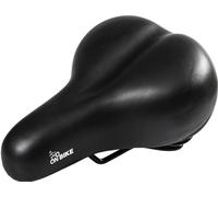 On Bike Sillín Urbano ergonómico de Poliuretano con Doble Muelle, Asiento cómodo y Acolchado, Universal para Bicicletas de Hombre y Mujer, fácil de Montar