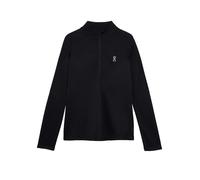 ON Camiseta funcional con cremallera Climate para mujer negro | M