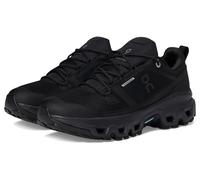 On Cloudrock Low - Tenis impermeables para mujer, Negro/Negro, 43 EU