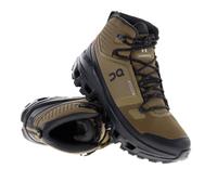 On Cloudrock Mid WP Caballeros Calzado para senderismo 8.5 Verde oliva oscuro