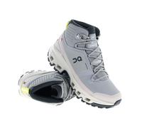 On - Zapatillas de senderismo Mujer - Cloudrock Mid WP 1 W Alloy/Ice para Mujer - Talla 40.5 - Gris Gris 40.5