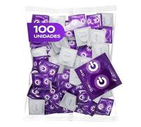 ON) Condones XX-Large I 57 mm de ancho I Paquete de 100 unidades I Condones premium extra grandes con lubricante de silicona I Delgadez de 0,07 mm I Condones veganos para hombres
