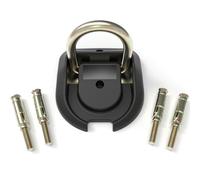 On-Guard Ancla de Tierra Candado para Bicicleta, Unisex, Plata, Talla única