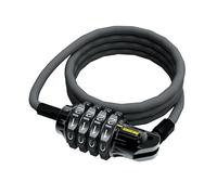 On-Guard ONGUARD Terrier Candado para Bicicleta, Unisex Adulto, Plata, L