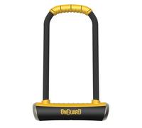 On-Guard Pitbull, Candado de llave, Negro (Noir/Jaune), 115 mm x 292 mm x 14 mm