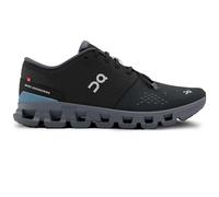 On Men's Cloud X 4 Sneaker, Black/Chambray, 11