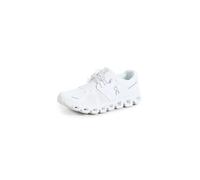 On Mujer Cloud 5 Textile Synthetic All White Entrenadores 38.5 EU