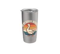On My Goose Behavior Memes Tontos Vaso térmico de acero inoxidable de doble pared
