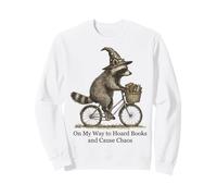 On My Way To Hoard Books and Cause Chaos Sudadera