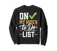 On My Wife'S To Do List Lista De Tareas Sudadera