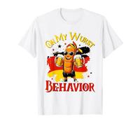 On My Wurst Behavior - Funny German Oktoberfest Beer Tee Camiseta