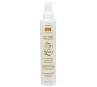 On Natural Curl-N-Wavy - Acondicionador y desenredante de rizos con leche de coco 226.8 g