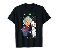 ON/Off Beethoven Piano Composer Design Camiseta