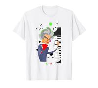 ON/Off Beethoven Piano Composer Design Camiseta