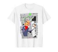 ON/Off Beethoven Piano Composer Design Camiseta
