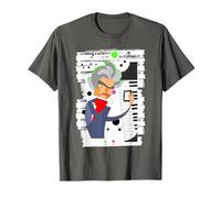ON/Off Beethoven Piano Composer Design Camiseta