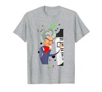 ON/Off Beethoven Piano Composer Design Camiseta