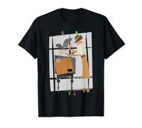 ON/Off Leonardo Da Vinci Inventor Genius Design Camiseta